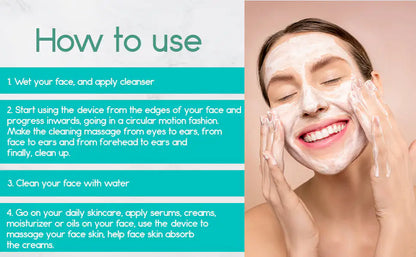 Brosse Nettoyante Électrique pour le Visage