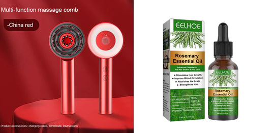 Masseur Cuir Chevelu en Forme de Peigne